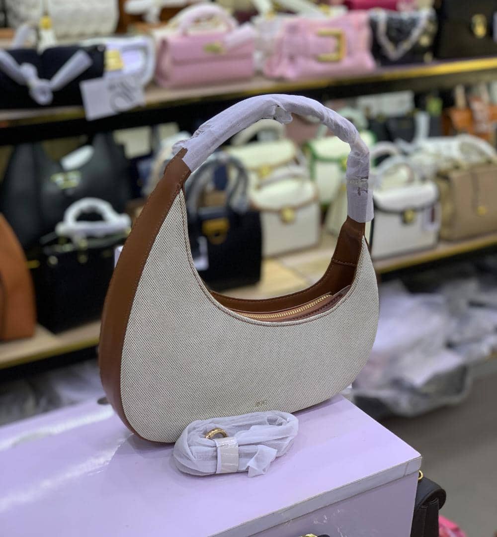 Designer Crescent Hobo bag