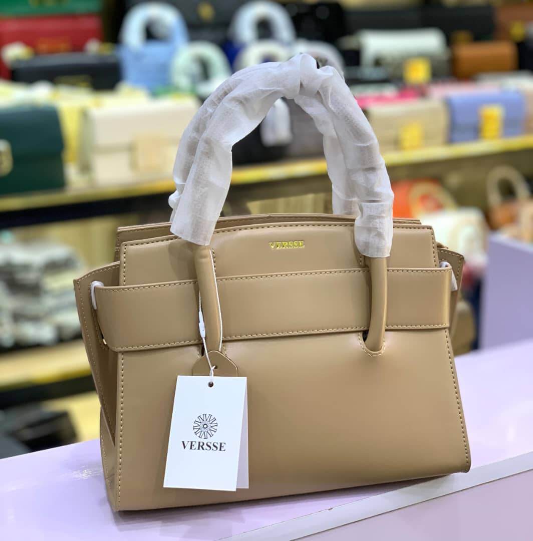 Versse Belted Buckle Strap Handbag