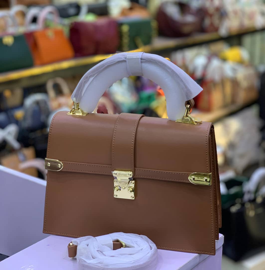 Classic Top-Handle Satchel Handbag