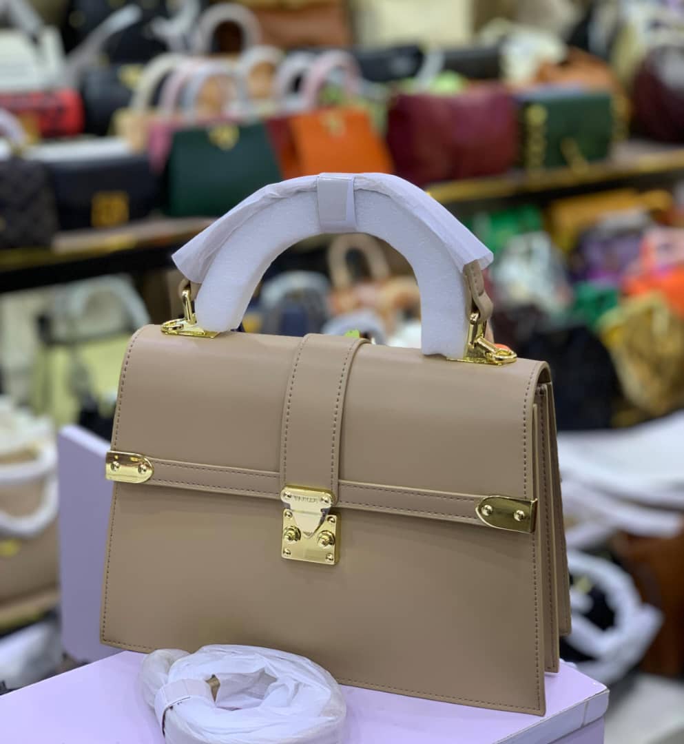 Classic Top-Handle Satchel Handbag