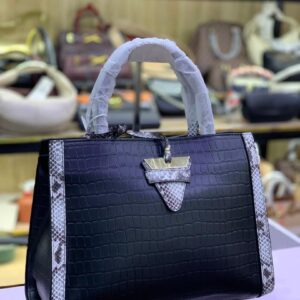 Designer Handbag with Triangular Strap