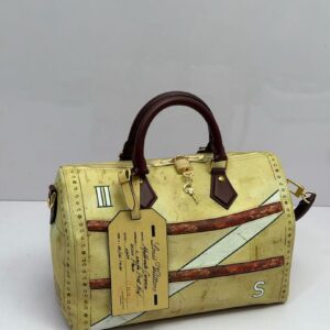 LOUIS VUITTON HANDBAG WITH PADLOCK DESIGN