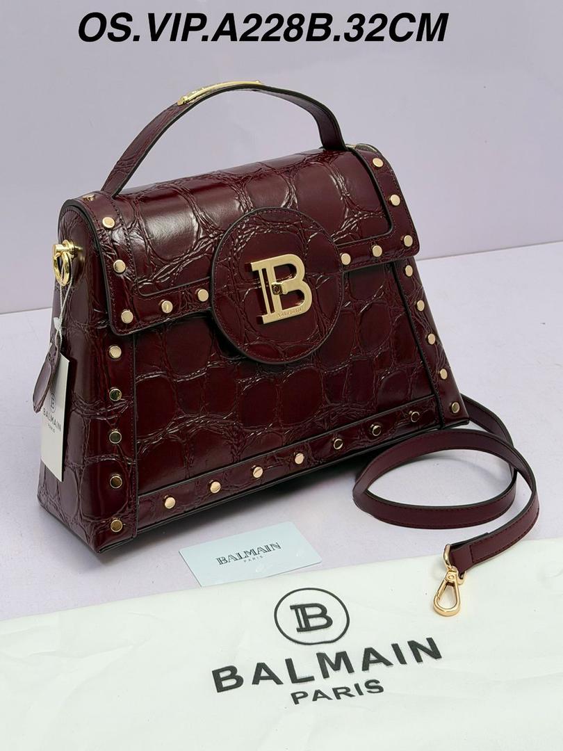 BALMAIN DESIGNER BAG WITH STRAP