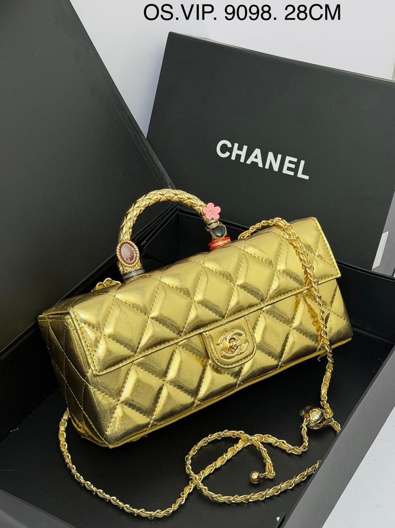 Chanel Metiers d'Art Top Handle Flap Bag